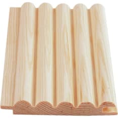 Maler 14x93x2085 STK 5 Mänty EM/VM puuvalmis sisustuspaneeli 5kpl/pkt