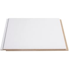 Maler Art 8x195x2070 STP-0 MDF E0 puolikiiltävä valkoinen sisustuspaneeli 5kpl/pkt