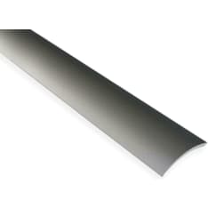 Maler 6,2x41x1000 aluminium brushed steel with Velcro fastening