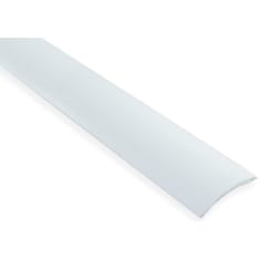 Maler 6,2x41x2000 aluminium white painted Velcro fastened flat pack