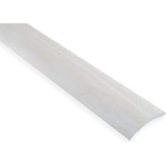 Maler 6,2x41x2000 aluminium white onyx Velcro fastened flat pack