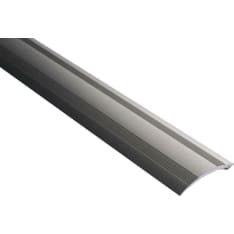 Maler 6,2x41x1000 aluminium brushed graphite with adhesive baffle
