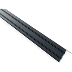 Maler 25x20x2000 aluminium black anodized step frame