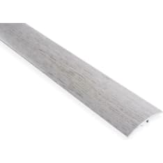 Maler 5x40x2000 aluminium Smoke oak with dowel fixing for flush mounting