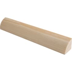 Maler 21x21x2400 Pine EM wood-finished 1/4-round craft molding