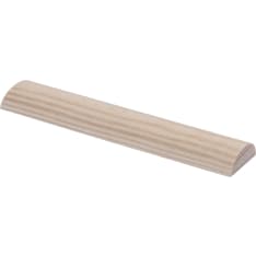 Maler 10x21x2400 Pine EM wood-finished 1/2-round craft molding