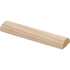 Maler 14x28x2400 Pine EM wood-finished 1/2-round craft molding