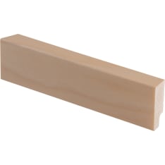 Maler Art 16x42x2700 softwood birch veneered lacquered skirting board