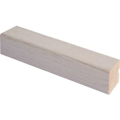 Maler 28x28x2700 Pine finger jointed white lacquered oak veneer special list