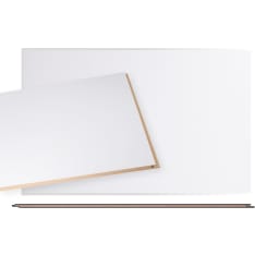 Maler Art 8x616x2800 MDF valkoinen paperi sisustuslevy 1kpl/pkt