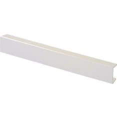 Maler 12x19/16x150 PVC white skirting board