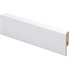 Maler 14x42x2800 MDF valkoinen jalkalista