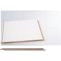 Maler 10x195x2070 STP-0 MDF Snow willow interior panel