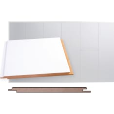 Maler 10x160x2070 STP-0 MDF E0 white interior panel