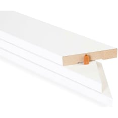 Maler Aava MDF 12x58xM10 1-puoleinen mel valkoinen E0 ovisetti