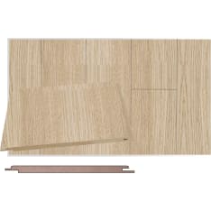 Maler 6x160x1200 STP-0 MDF Natur oak interior panel