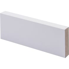 Maler SH MDF 12x50x2400 mel white E0 smygilist