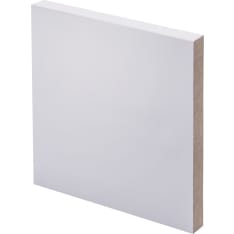 Maler SH MDF 12x150x2400 mel white E0 smygilist