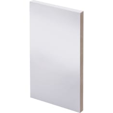 Maler SH MDF 12x250x2400 mel white E0 smygilist