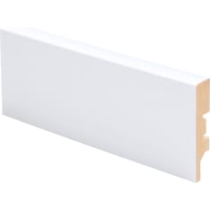 Maler Safe 12x58x2750 Allergia-MDF valkoinen jalkalista