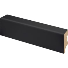 Maler 16x42x2750 MDF melamine black skirting board