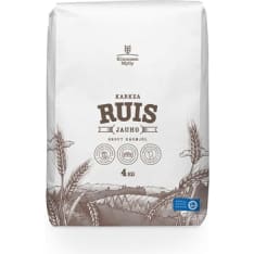 Kinnusen Mylly 4 kg karkea ruisjauho