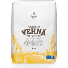 Kinnusen Mylly 4 kg puolikarkea vehnäjauho