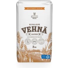 Kinnusen Mylly 2 kg hiivaleipävehnäjauho