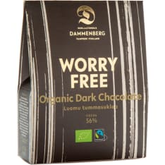 Dammenberg 90 g tummasuklaanappi