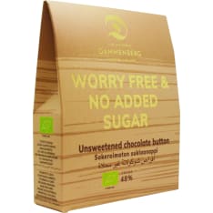 Dammenberg sokeroimaton 90 g suklaanappi