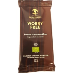 Dammenberg Organic Dark chocolate bar milk-free, vegan 70g