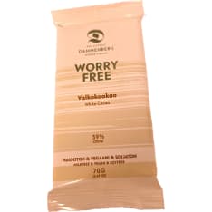 Dammenberg white cocoa barr, milk-free, soy-free 70g