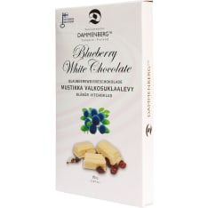 Dammenberg mustikka 70 g valkosuklaalevy