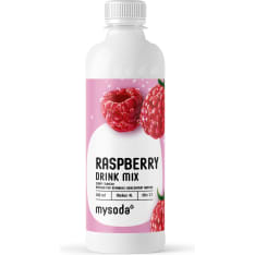 Mysoda Vadelma 500 ml luontaisesti makeutettu makutiiviste