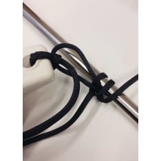 Flat Flenderline 8mm black belay rope
