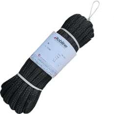 Ankkuriköysi muovikoussilla, musta, 12mm/30m