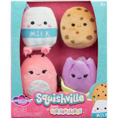 Squishville S6 4 kpl hahmot