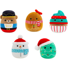 Squishmallows Squeaky 9 cm koiran joulupehmolelu
