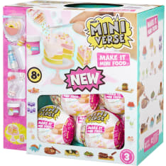 MGA's Miniverse Make It Mini Foods: Diner S3B Ravintola yllätys askartelusetti