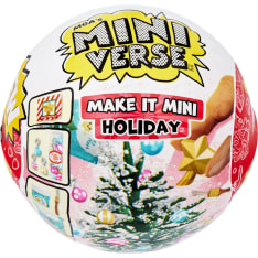 MGA's Miniverse Make It Mini Diner Holiday yllätys askartelusetti