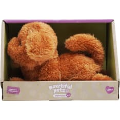 Pawtiful Pets leikkisä koiranpentu 17 cm