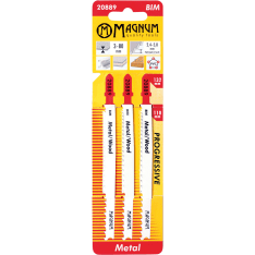 Magnum 3kpl BIM prog 132mm pistosahanterä