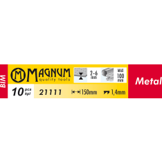 Magnum 10kpl BIM 1,4/150mm puukkosahanterä