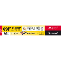 Magnum 10kpl BIM prog 200mm puukkosahanterä