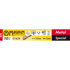 Magnum 10kpl BIM 4,3/225mm puukkosahanterä