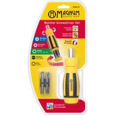 Magnum 13-piece ratchet screwdriver