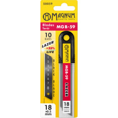 Magnum 18mm Lazer 10kpl katkoteräveitsen terä
