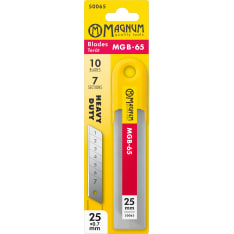 Magnum 25mm serrated knife blade