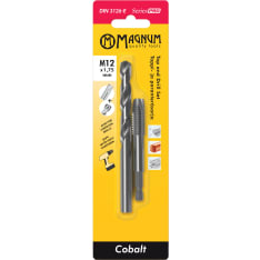Magnum M12 tap/drill bit set