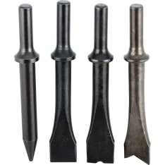 Ikh 4-piece 5" round shank chisel set